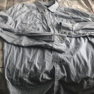 Western looking button down